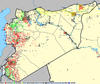 Syrian rebel map